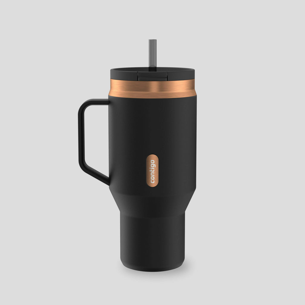 30 oz SnapSeal™ Tumbler (w/ Straw & Handle)